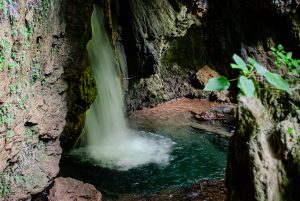 La cascata del Vuglio a Sangineto